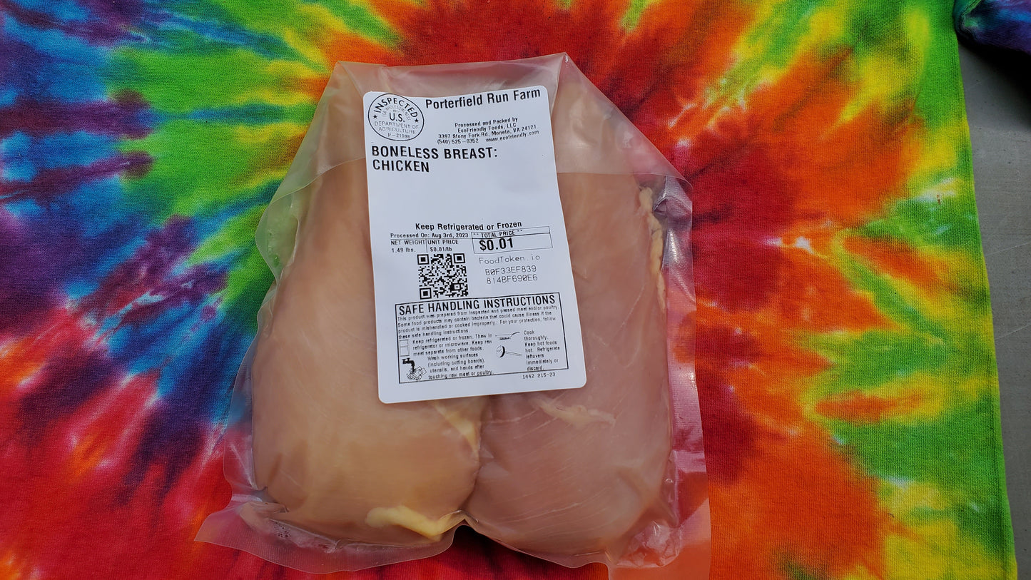 Chicken Breasts - Pasture Raised Cornish Cross
