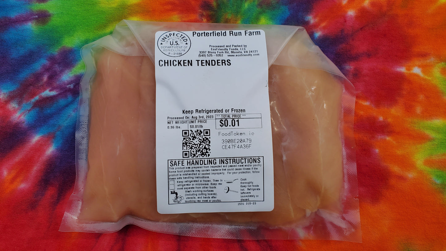 Chicken Tenders - Pasture Raised Cornish Cross
