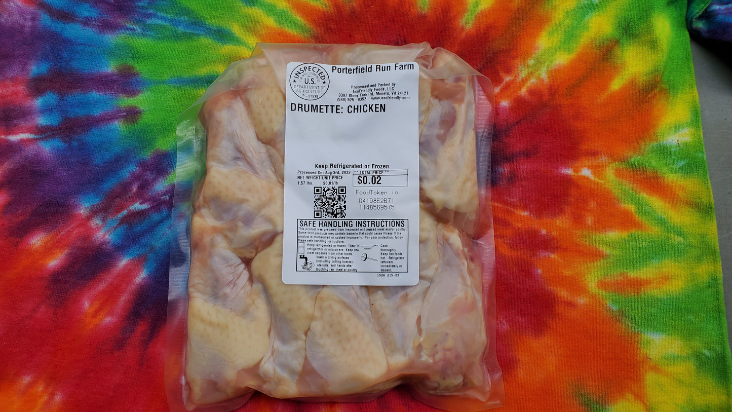 Chicken Drumettes - Pasture Raised Cornish Cross