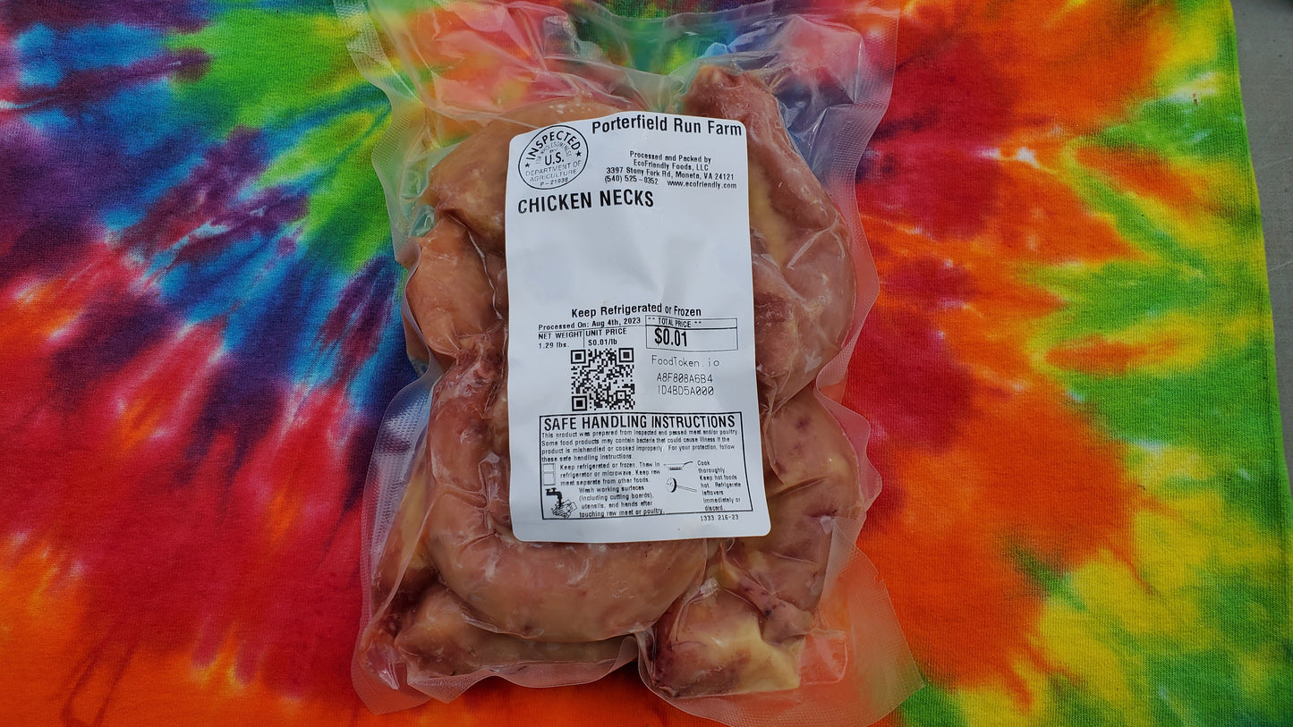 Chicken Necks - Pasture Raised Cornish Cross